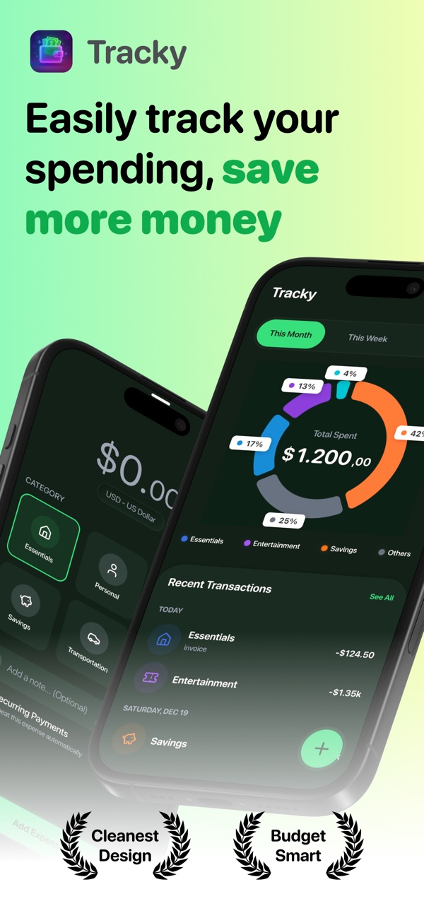 Tracky screenshot 1